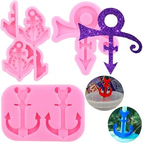 Unicorn Straw Topper Silicone Mold Epoxy Resin Casting Mold for Decoration Art Craft Handmade Gift Set of 4