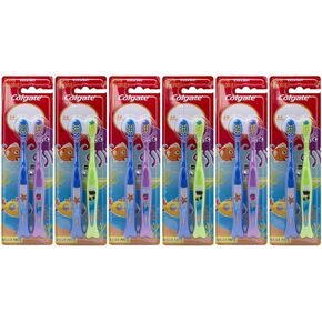 Colgate Ocean Explorer Extra Soft Kids Toothbrush, 2 Count (Pack of 6) Total 12 Toothbrushes