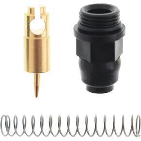 WFLNHB Carburetor Choke Starter Plunger Valve Repair Kit Replacement for Yamaha Kodiak Bruin Raptor Rhino Wolverine YFM350 YFM400 YFM660 YXR660 2004-2012