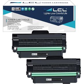 LCL Compatible Toner Cartridge Replacement for Samsung MLT-D105L MLT-D105S ML-2525W ML-2525 ML-2580N ML-2540 ML-2545 ML-2580 ML-1915 ML-1910 SCX-4623F (2-Pack Black)