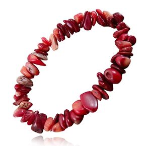 Natural Gemstones Chip Bead Bracelet for Men Women,Healing Chakra Bracelet Adjustable Slider Handmade Stress Relief Crystals Bracele (turquoise green)