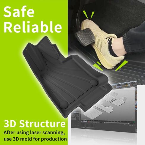 Cargo Liner Fit for 2023 2024 Mercedes-Benz GLC 300 / 350e / 43 AMG All Weather Trunk Mat for Mercedes-Benz MB GLC Accessories TPE Protective Pads Anti-Slip Waterproof Interior in Saudi Arabia