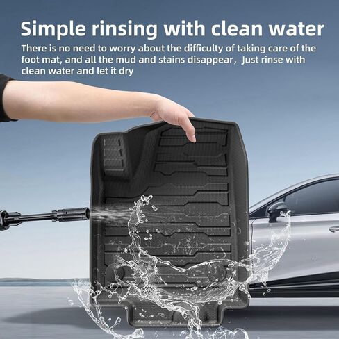 مناسب لـ 2023 2024 شيفروليه بليزر EV Cargo Liner جميع الأحوال الجوية سجادة صندوق السيارة لملحقات Chevy Blazer EV 2024 وسادات واقية من TPE لجميع المواسم سجادات السيارة الداخلية المقاومة للماء in Kuwait