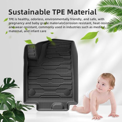 مناسب لـ 2023 2024 شيفروليه بليزر EV Cargo Liner جميع الأحوال الجوية سجادة صندوق السيارة لملحقات Chevy Blazer EV 2024 وسادات واقية من TPE لجميع المواسم سجادات السيارة الداخلية المقاومة للماء in Kuwait
