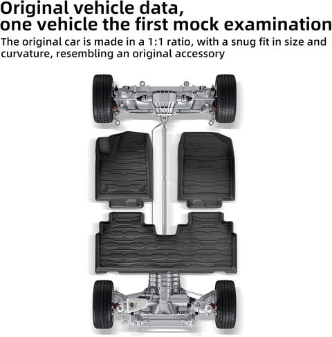 مناسب لـ 2023 2024 شيفروليه بليزر EV Cargo Liner جميع الأحوال الجوية سجادة صندوق السيارة لملحقات Chevy Blazer EV 2024 وسادات واقية من TPE لجميع المواسم سجادات السيارة الداخلية المقاومة للماء in Kuwait