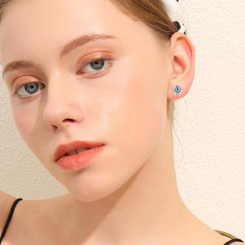 Turtle Earrings for Women Sterling Silver Sea Turtle Earrings Abalone Shell Stud Earrings Ocean Turtle Jewelry Gifts Birthday Gifts for Girls Wife Friend in Saudi Arabia