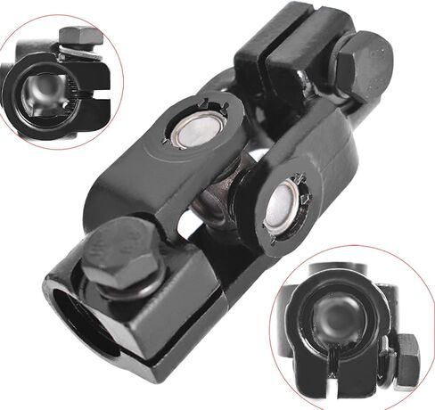 LABLT 1 Pcs Lower Steering Shaft Universal U-Joint Coupler 8L8Z3B676E Replacement for Escape Tribute Mariner 2008-2012 in Saudi Arabia
