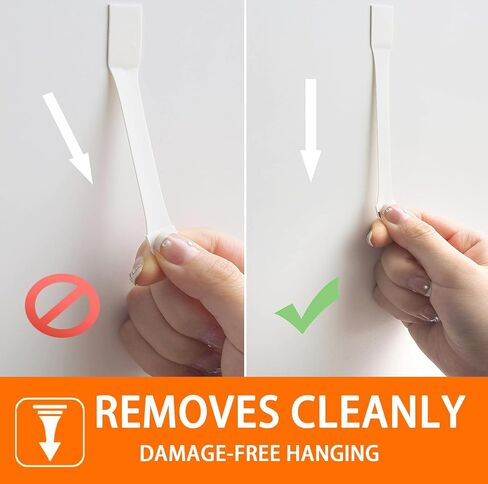 Large Picture Hanging Strips Heavy Duty 24-Pairs Adhesive Strips for Frame Hanging Picture Hanger Damage Free Wall Hanging Strips for Decorations in Saudi Arabia