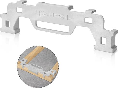 ybaymy 16 Inch Framing Tools Aluminum Framing Spacing Tool Wall Stud Layout Tool Stud Framing Jig for On-Center Precision Wall Stud Framing Measurement for Carpenters Framing Wall, Roofs in Saudi Arabia