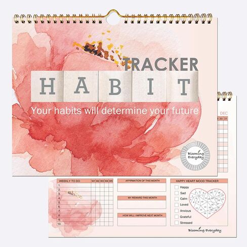 Habit Tracker عبارة عن أدوات إنتاجية رائعة تستخدم كتقويم تجريب مجلة Habit Tracker، ومجلة أهداف مخطط Habit Tracker، ومجلة تحفيزية لتقويم Habit Tracker، شهريًا in Saudi Arabia