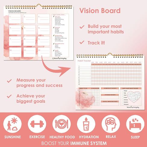 Habit Tracker عبارة عن أدوات إنتاجية رائعة تستخدم كتقويم تجريب مجلة Habit Tracker، ومجلة أهداف مخطط Habit Tracker، ومجلة تحفيزية لتقويم Habit Tracker، شهريًا in Saudi Arabia