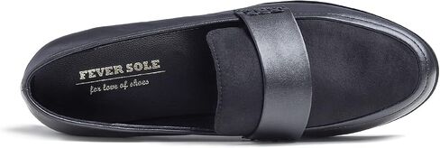 فستان FEVERSOLE النسائي الأنيق مريح بكعب منخفض للمكتب بيني لوفر مسطح in Kuwait