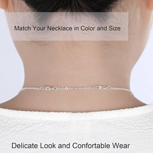 موسع قلادة من الذهب الوردي، JIACHARMED 3 قطع قابلة للتعديل من الذهب الوردي موسعات القلادة للسوار، مجوهرات خلخال سلسلة تمديد سلسلة من الذهب الوردي للقلادة، 2 4 6 بوصة in Kuwait