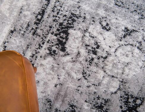 Unique Loom Sofia Collection Area Rug - Salle Garnier (6' 1" x 9' Rectangle, Black/ Ivory) in Saudi Arabia