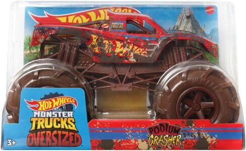 Hot Wheels Monster Trucks Oversized 2022 Podium Crasher in Saudi Arabia