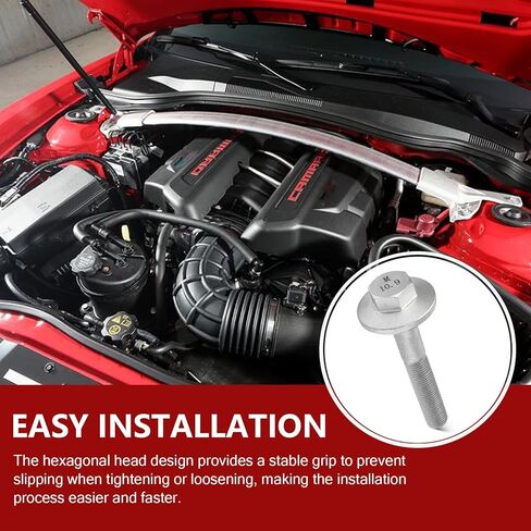 أجزاء أداء GM 12557840 مسامير كرنك الموازن التوافقي لمحركات Gen.3/Gen.4 LS لمحركات LS1 LS2 LS3 LS6 L59 L92 L96 L99 LC9 LH8 LMF LMG LY5 LM7 LR4 LMG LQ4 LQ9 4.8L 5.3L 5.7L 6.0L 6.2L in Kuwait