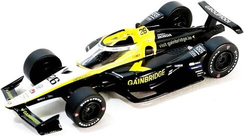Collectibles Greenlight 11590 2024 NTT IndyCar Series - #26 Colton Herta/Andretti Autosport, Gainbridge 1:64 Scale Indy 500 Diecast, gl11590 in Saudi Arabia