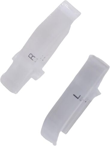 Deal4GO Left & Right L R Trigger Buttons Set Replacement for PSP 1000 Button - Transparent White in Saudi Arabia