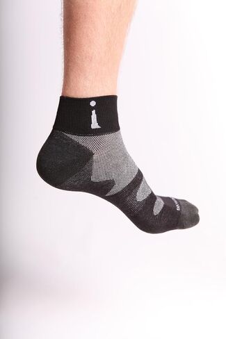 Incrediwear Sports Socks – Quarter Socks and Athletic Socks for Men and Women (Black, Small) in Saudi Arabia