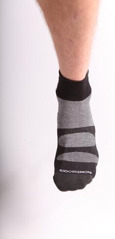 Incrediwear Sports Socks – Quarter Socks and Athletic Socks for Men and Women (Black, Small) in Saudi Arabia