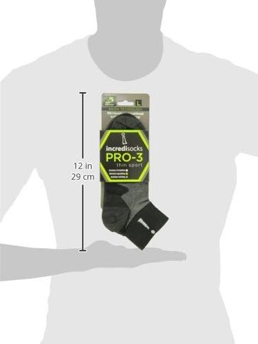 Incrediwear Sports Socks – Quarter Socks and Athletic Socks for Men and Women (Black, Small) in Saudi Arabia