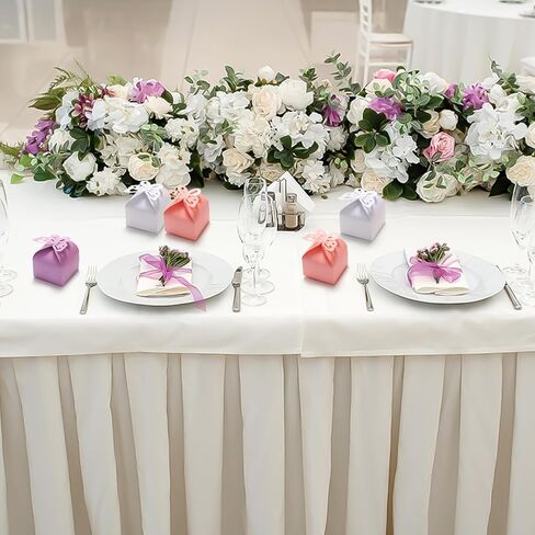 Goaste 150 قطعة من صناديق الفراشة المفضلة، صناديق حلوى استحمام الطفل، صناديق هدايا ورقية صغيرة مزخرفة لعيد الميلاد، حفلة عيد الميلاد، الزفاف، عيد الشكر، عيد الحب، 2.4 × 2.4 × 2.6 بوصة in Kuwait