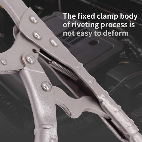 مشبك سلسلة قفل Monster & Master مقاس 10 بوصات مع سلسلة مقاس 18 بوصة، ومفتاح ربط سلسلة، فولاذ CRV، مجموعة مكونة من قطعتين، MM-CP-003x2 in Kuwait