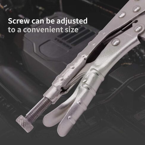 مشبك سلسلة قفل Monster & Master مقاس 10 بوصات مع سلسلة مقاس 18 بوصة، ومفتاح ربط سلسلة، فولاذ CRV، مجموعة مكونة من قطعتين، MM-CP-003x2 in Kuwait