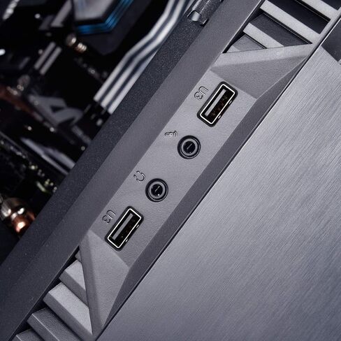 SilverStone Technology Precision PS14-E Micro-ATX & ATX Tempered Glass Computer Case, SST-PS14B-EG, Black in Saudi Arabia