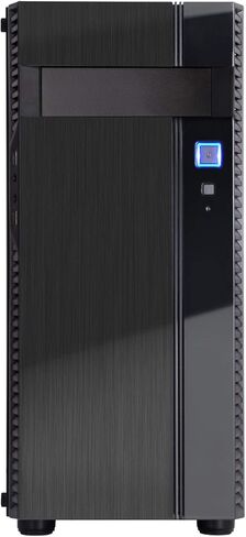 SilverStone Technology Precision PS14-E Micro-ATX & ATX Tempered Glass Computer Case, SST-PS14B-EG, Black in Saudi Arabia