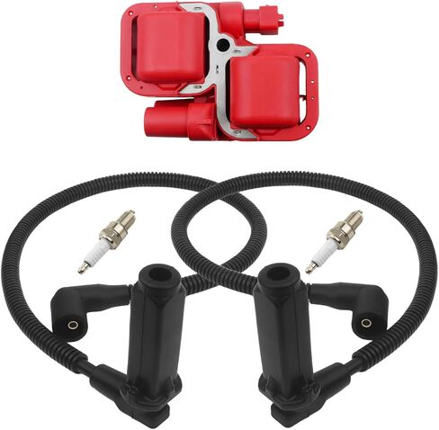 Ignition coil Spark plug Wire For Polaris Ranger 700 2005-2009 Sportsman 700 2004-2007 Sportsman 800 2005-2016 RZR 800 EFI 2008-2010 RZR S 800 EFI 2009-2010 3021671 4010425 4011365 in Saudi Arabia