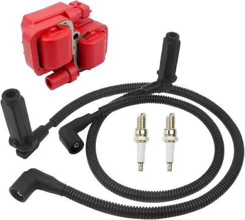 Ignition coil Spark plug Wire For Polaris Ranger 700 2005-2009 Sportsman 700 2004-2007 Sportsman 800 2005-2016 RZR 800 EFI 2008-2010 RZR S 800 EFI 2009-2010 3021671 4010425 4011365 in Saudi Arabia