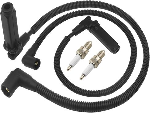 Ignition coil Spark plug Wire For Polaris Ranger 700 2005-2009 Sportsman 700 2004-2007 Sportsman 800 2005-2016 RZR 800 EFI 2008-2010 RZR S 800 EFI 2009-2010 3021671 4010425 4011365 in Saudi Arabia