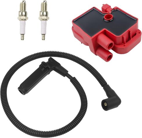 Ignition coil Spark plug Wire For Polaris Ranger 700 2005-2009 Sportsman 700 2004-2007 Sportsman 800 2005-2016 RZR 800 EFI 2008-2010 RZR S 800 EFI 2009-2010 3021671 4010425 4011365 in Saudi Arabia