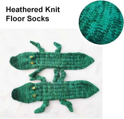 Alligator Socks Shark Socks Biting Leg, Novelty Knit Crocodile Socks, Funny Animal Floor Socks for Adult in Kuwait