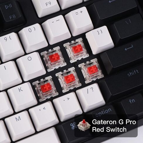 Keychron C1 TKL Mechanical Wired Gaming Keyboard – RGB Backlit Compact Keyboard with Linear Red Switches for Mac & Windows in Kuwait