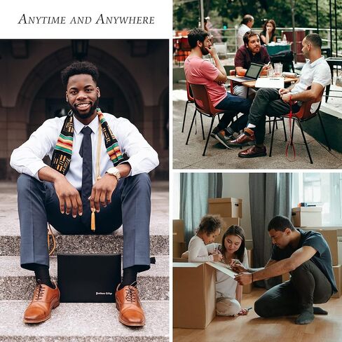 جوارب DarkCom باللونين الأسود والأزرق الداكن للرجال، 6 أزواج لكل منها in Kuwait