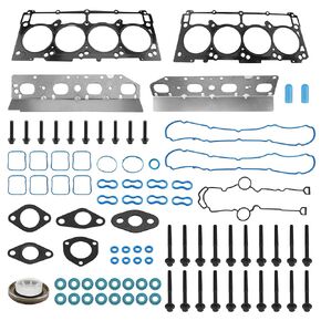 Full Cylinder Gasket Set with Head Bolts, Compatible with Dodge Challenger Charger Durango, Chrysler 300 Dodge Ram 1500 2500 3500, Engine 5.7L V8 Replace# ES72200 HS26423PT TCS46169