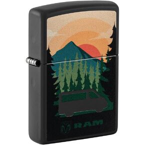 Zippo Dodge Street Chrome Pocket Lighter