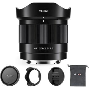 VILTROX FE 16mm f1.8 for Sony E-Mount AF Lens 16mm f/1.8 Super Wide Angle Autofocus Lens Full Frame Lens Compatible with Sony a7cii, a7III, a7IV, a7R, FX30, ZV-E1, a6100, a6400, a6000, a7S III