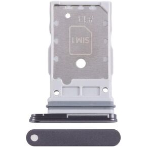 SIM Card Tray Card Holder Slot Replacement Compatible with Samsung Galaxy S24 / S24+ Plus 5G (Black)