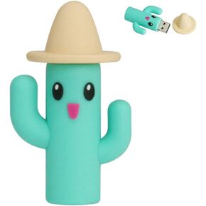 16 جيجابايت 2.0 بندريف كارتون لطيف نبات الصبار نموذج محرك فلاش USB ذاكرة عصا يو القرص تخزين البيانات صورة هدايا التخرج (16 جيجابايت) in Kuwait