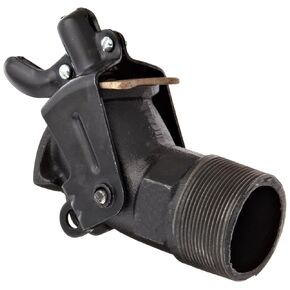 Dixon D75 Iron Drum Gate Valve, 2" NPT Male