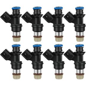 OCPTY 8pcs Fuel Injectors Engine Part fit for Chevy Silverado Express Suburban Avalanche Colorado Tahoe Trailblazer EXT SSR,for GMC Sierra Savana Yukon Envoy XL XUV Canyon,for Cadillac for Hummer