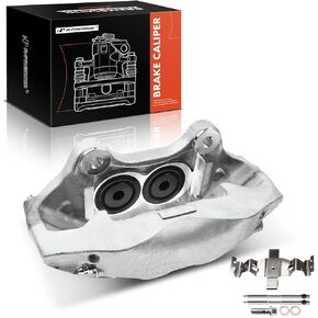 A-Premium Disc Brake Caliper Assembly Without Bracket Compatible with Select Cadillac and Chevy Models - Camaro 2016, ATS 2013-2019, CT6 2016-2020, CTS 2015-2019 - Front Right Passenger Side