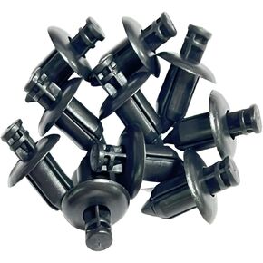 20 قطعة من المسامير البلاستيكية 8 مم، مشبك تثبيت ممتص الصدمات من النايلون، دبابيس برشام دفع متوافقة مع YAMAHA YZF R25 R3 R6 FZ6R FZ6N FZ07 FZ8 FZ09 XJ6 XJR400 XJR1300 8 مم/0.31 بوصة مجموعة استبدال براغي التوسيع in Kuwait