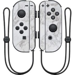 MightySkins Skin Compatible with Nintendo Joy-Con Controller - Frost Marble | Protective, Durable, and Unique Vinyl Decal wrap Cover | Easy to Apply, Remove, and Change Styles | Made in The USA