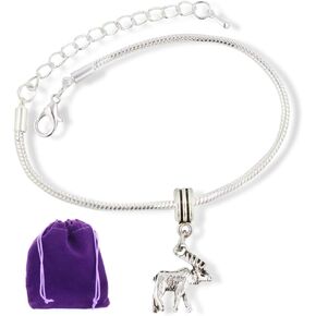 Moose Gifts | Moose Bracelet these are Moose Gifts for Women and Men and Moose Gifts for Moose Lovers that Love Animal Bracelets and Novelty Bracelets of Alaska Animals on Moose Jewelry for Mama Moose