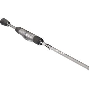 Lew's Lite Series Spinning Fishing Rod, 1-Piece Fishing Rod, Premium HM50 Graphite Blank, Winn Dri-Tac Split Handle, Gray