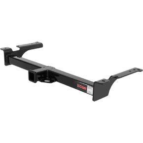 CURT 14053 Class 4 Trailer Hitch, 2-Inch Receiver, Exhaust May Require Modification, Fits Select Ford E-Series Vans, Black,